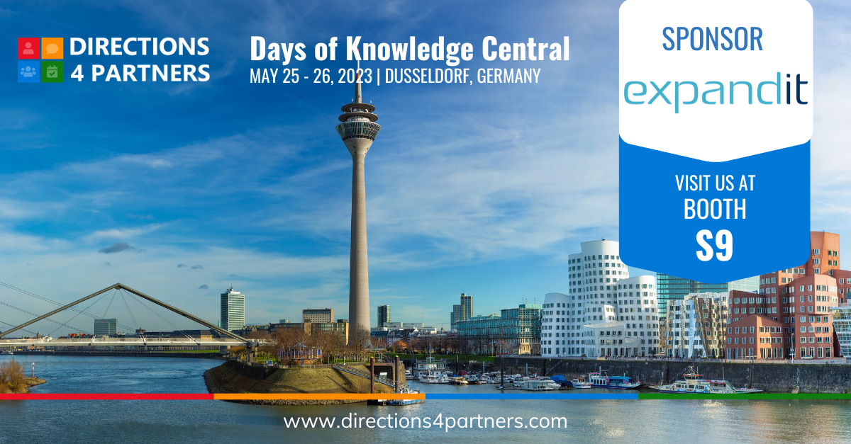 ExpandIT attending Days of knowledge Central